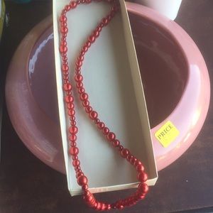 Red necklace